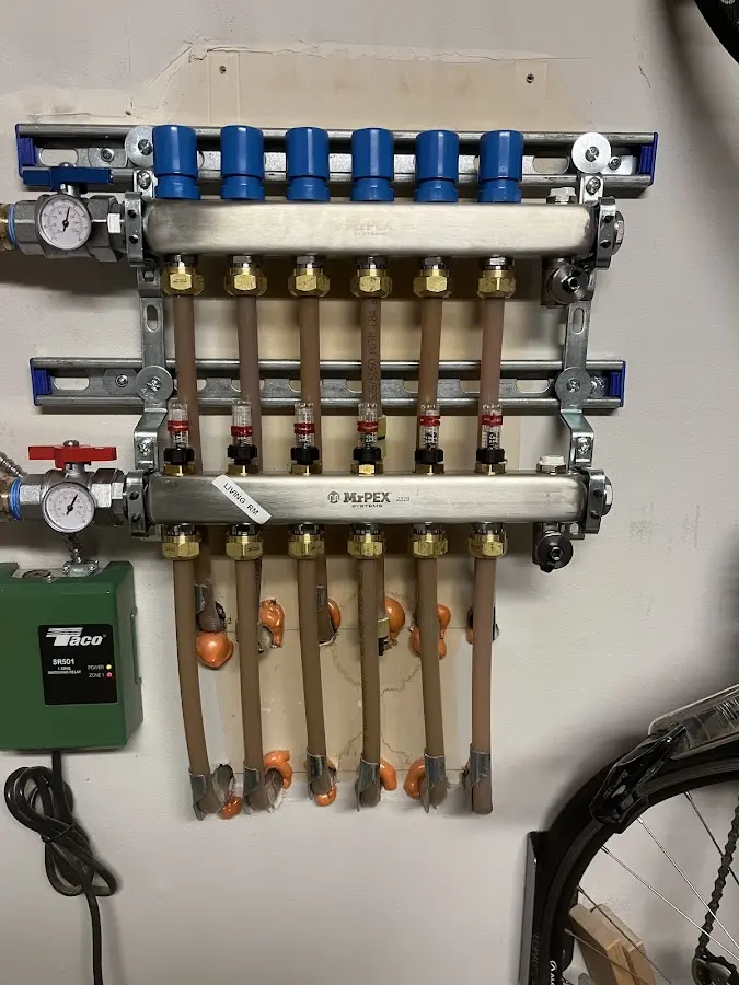 Plumber performing Leak Detection at a residential property in Edgewater